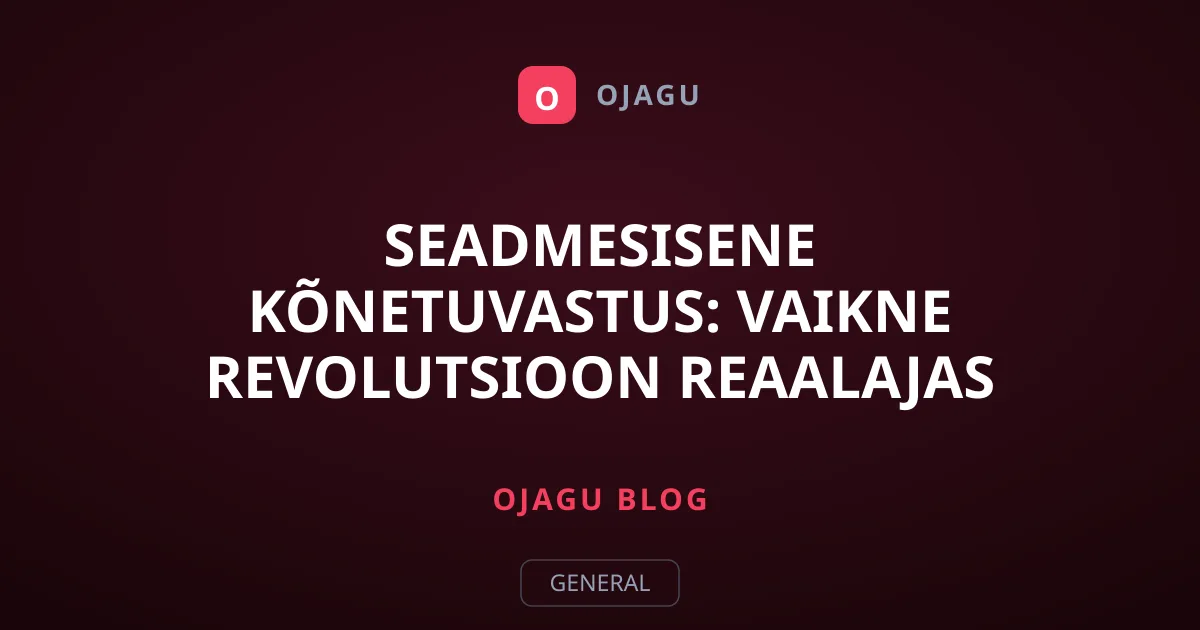 Seadmesisene kõnetuvastus: Vaikne revolutsioon reaalajas subtitrites